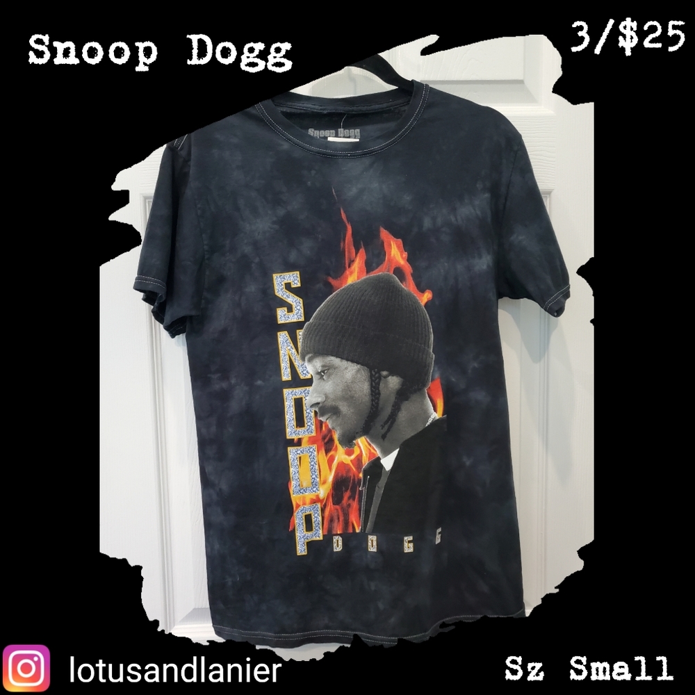 Snoop Dogg T shirt Women's  Sz Small 3/$25